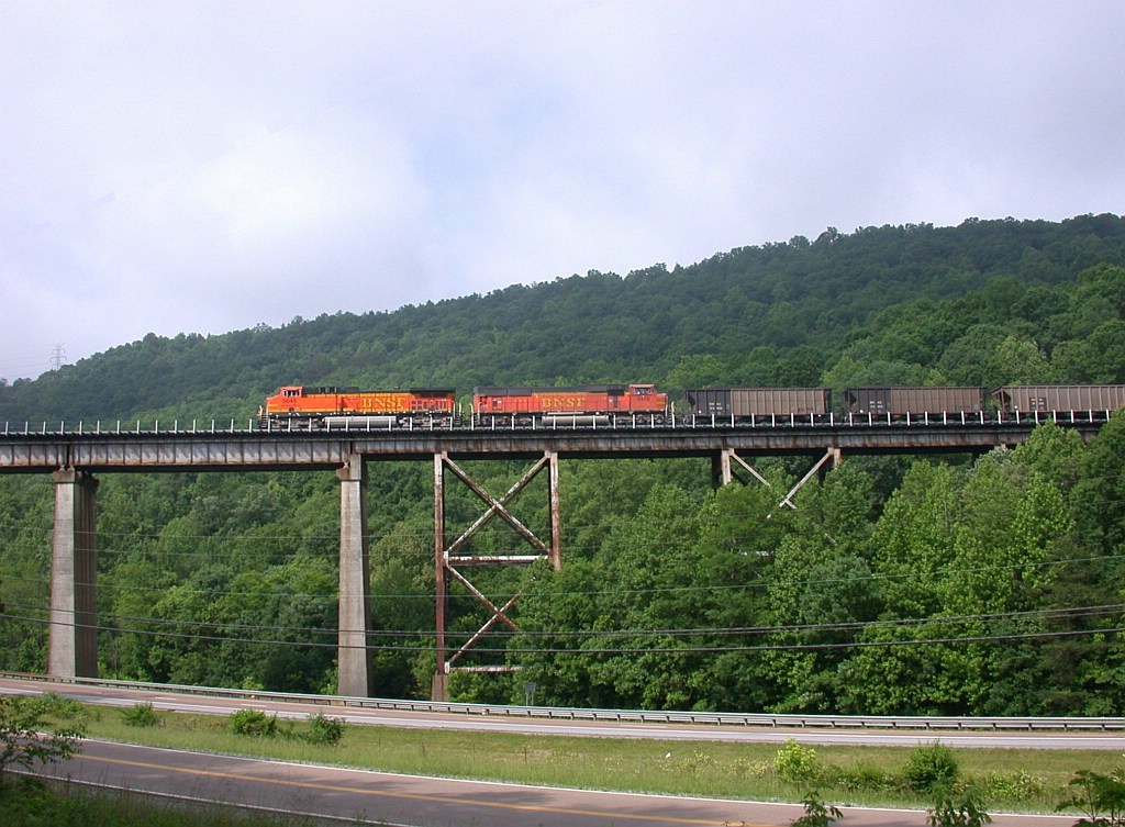 BNSF coal train